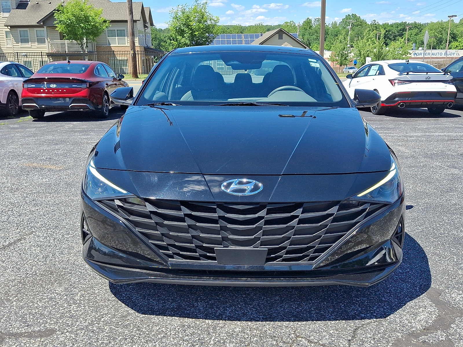 Used 2023 Hyundai Elantra SEL with VIN KMHLS4AG6PU544625 for sale in Newark, DE