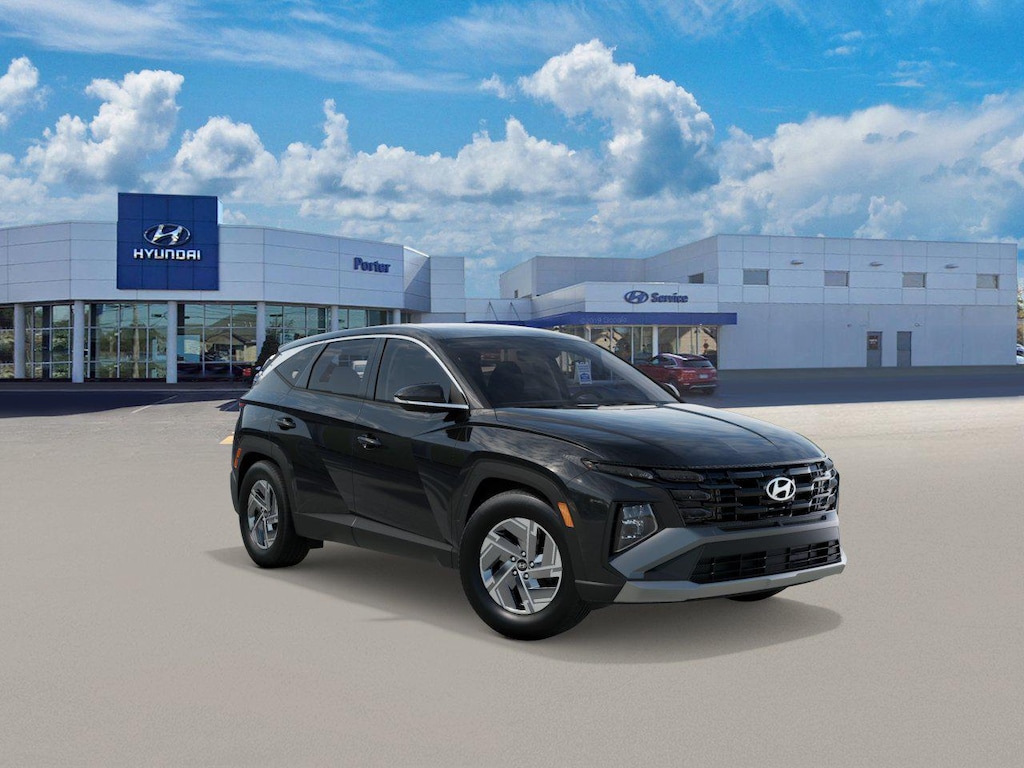 New 2026 Hyundai Tucson Hybrid Blue SUV