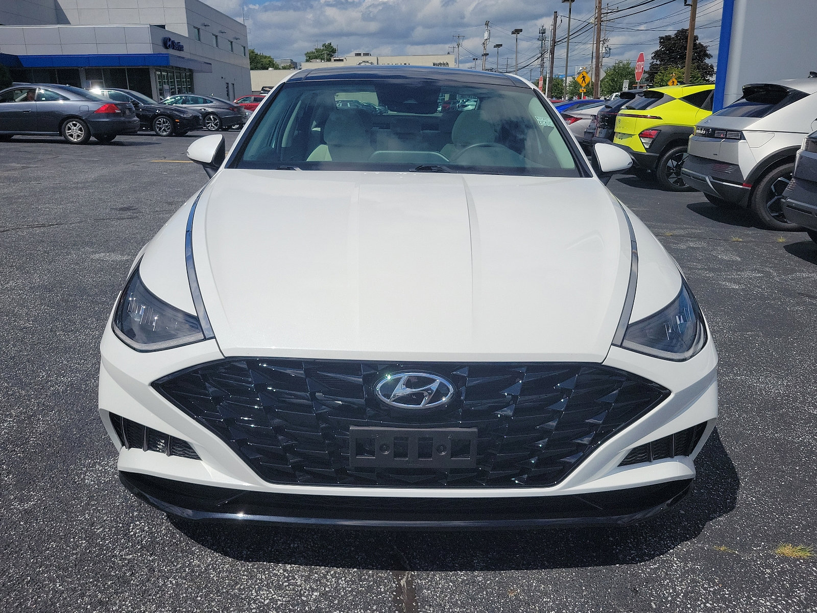 Used 2021 Hyundai Sonata SEL with VIN KMHL14JA2MA160563 for sale in Newark, DE