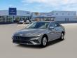 New 2026 Hyundai Elantra Hybrid Blue Sedan