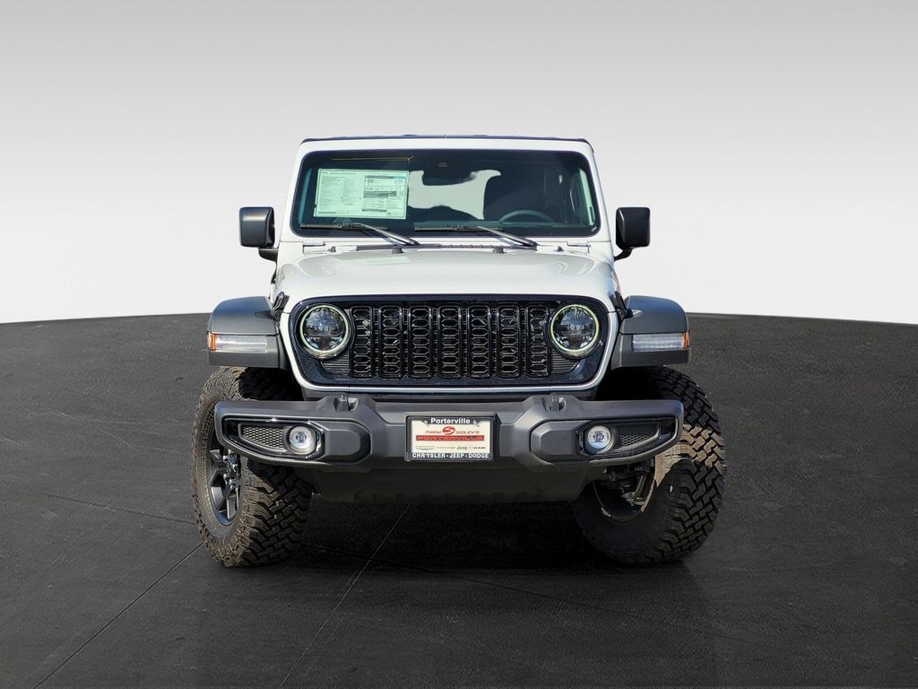 New 2025 Jeep Wrangler 4-DOOR WILLYS Sport Utility