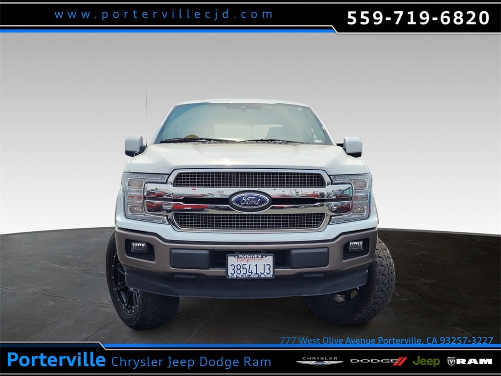 Used 2019 Ford F-150 King Ranch with VIN 1FTEW1C43KFB83578 for sale in Porterville, CA