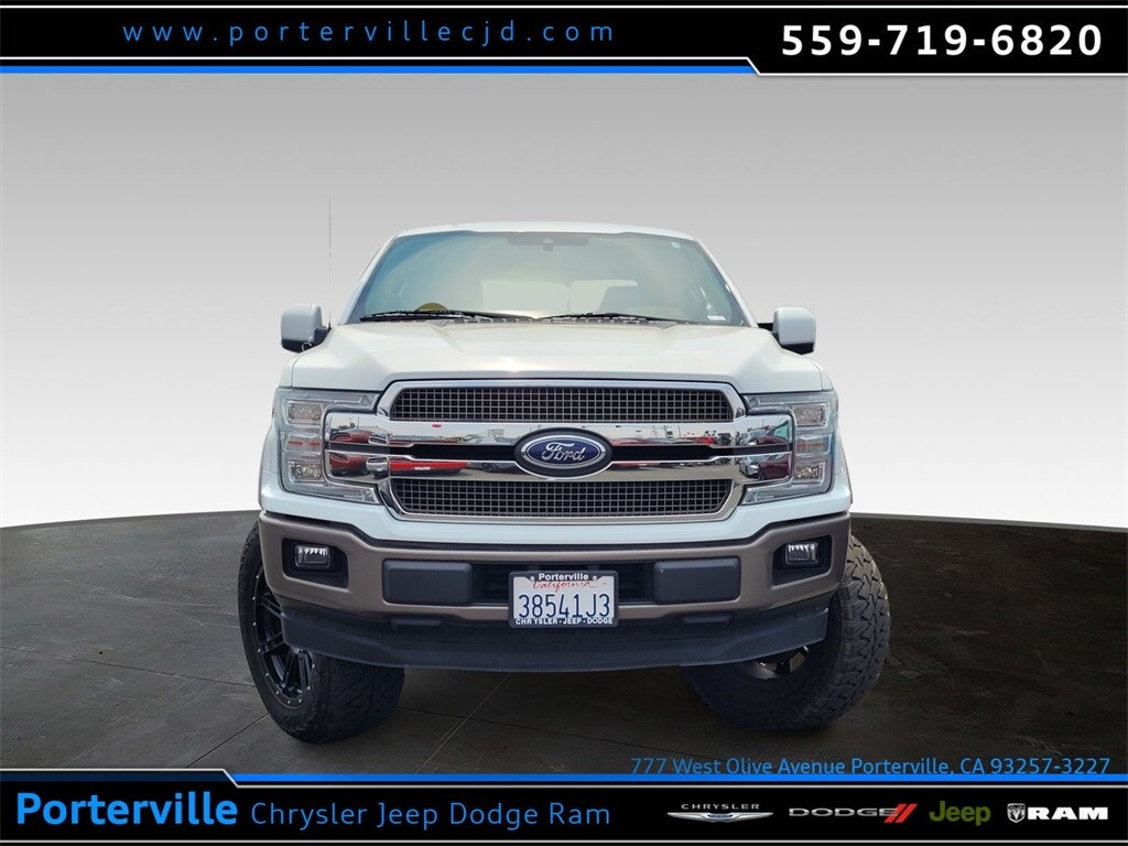 Used 2019 Ford F150 King Ranch For Sale Porterville CA 1FTEW1C43KFB83578