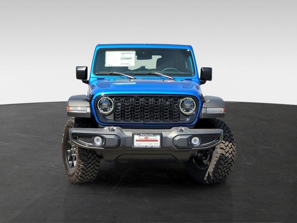 New 2025 Jeep Wrangler 4-DOOR WILLYS Sport Utility
