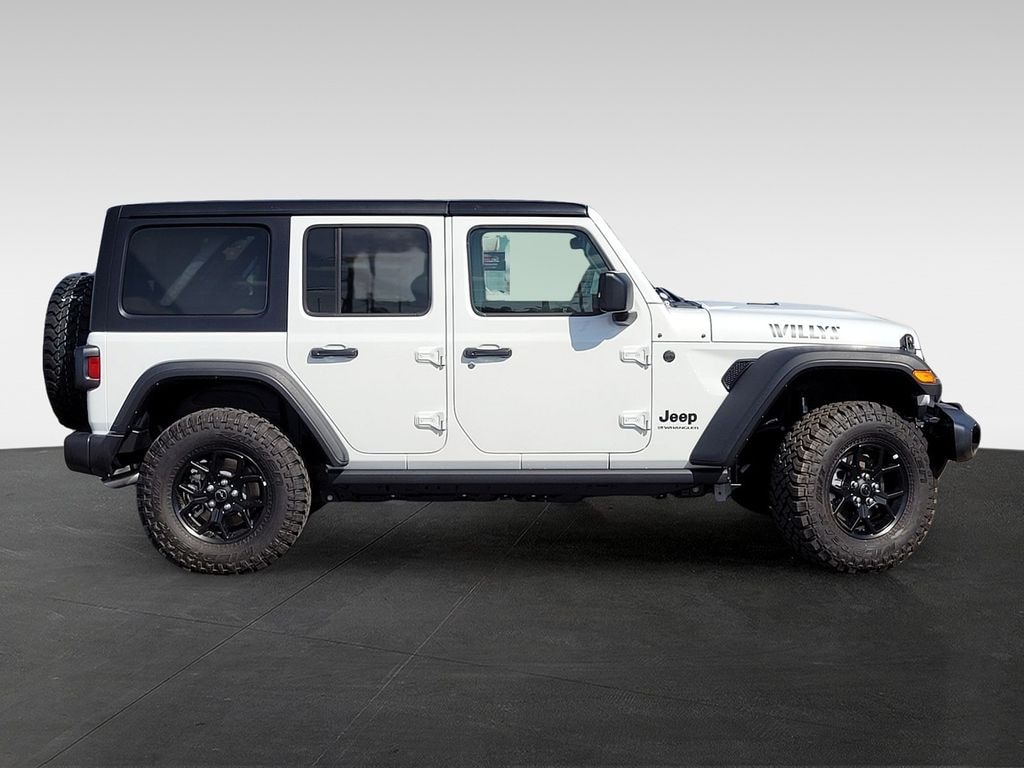 New 2025 Jeep Wrangler 4-DOOR WILLYS Sport Utility