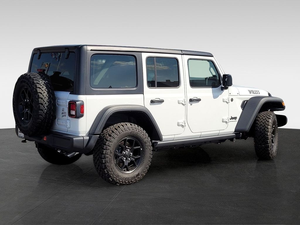 New 2025 Jeep Wrangler 4-DOOR WILLYS Sport Utility