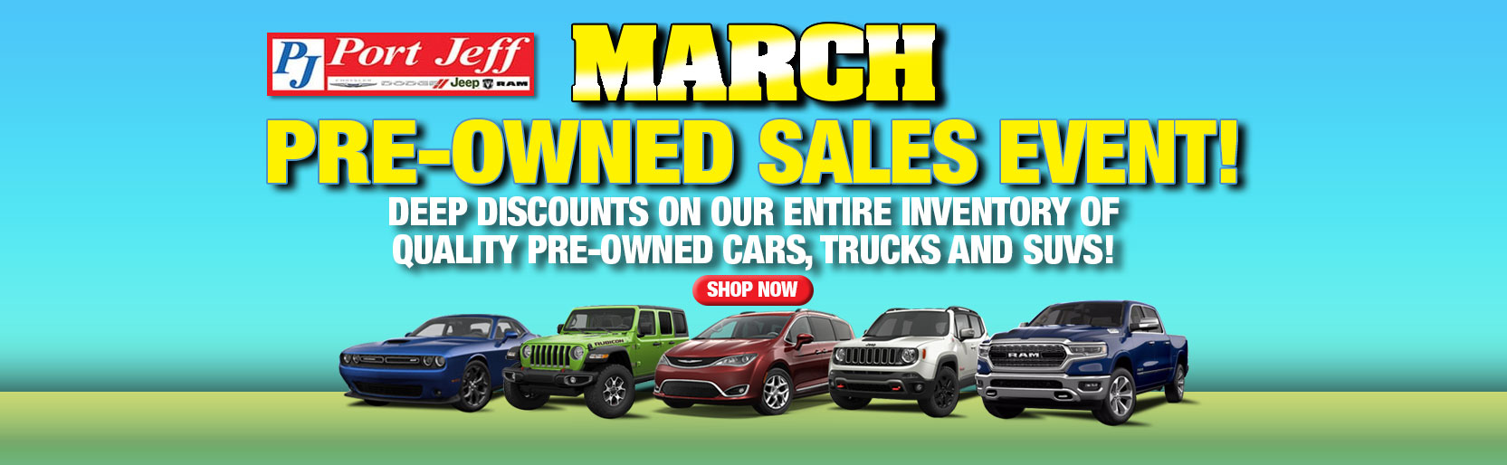 Port Jeff Chrysler Dodge Jeep Ram New & Used Car Dealership in Long