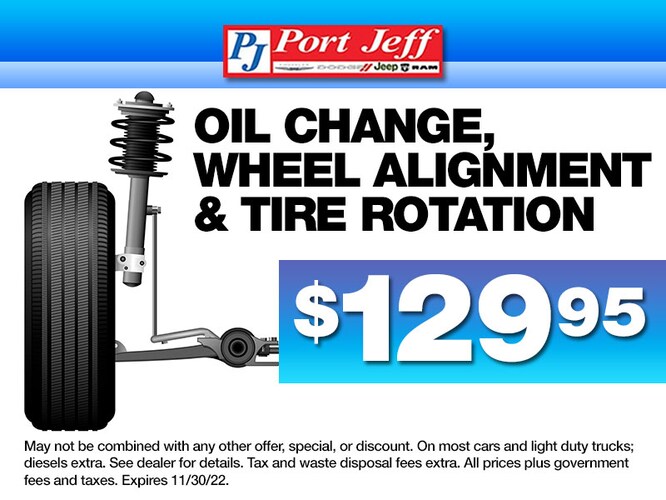 Service Specials Port Jeff Chrysler Jeep Dodge Ram
