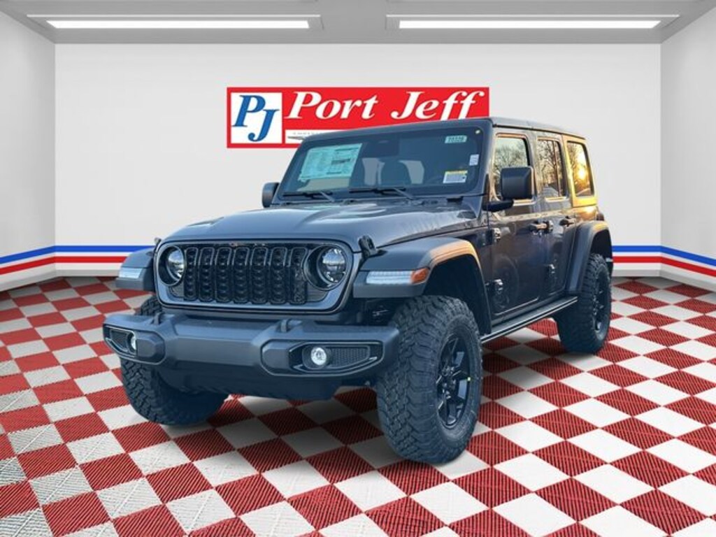 New 2026 Jeep Wrangler 4-DOOR WILLYS Sport Utility
