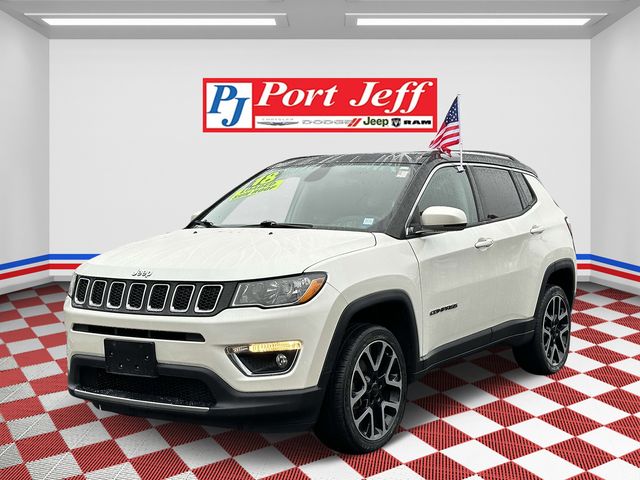 Used 2018 Jeep Compass Limited with VIN 3C4NJDCB7JT484678 for sale in Port Jefferson Station, NY
