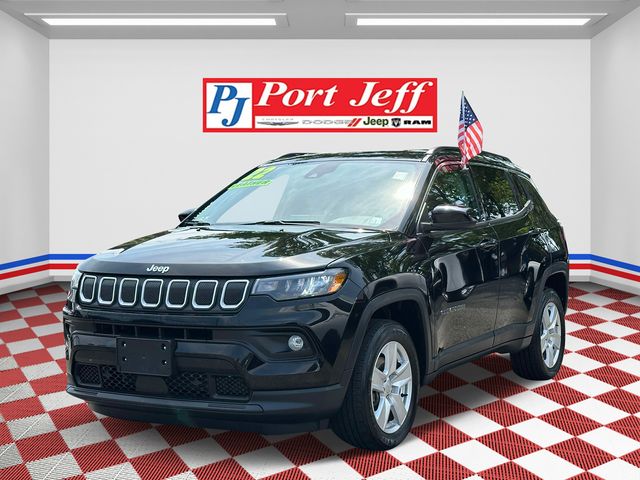 Certified 2022 Jeep Compass Latitude with VIN 3C4NJDBB7NT151713 for sale in Port Jefferson Station, NY