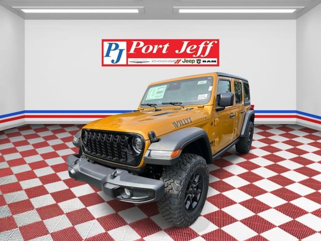 New 2026 Jeep Wrangler 4-DOOR WILLYS Sport Utility
