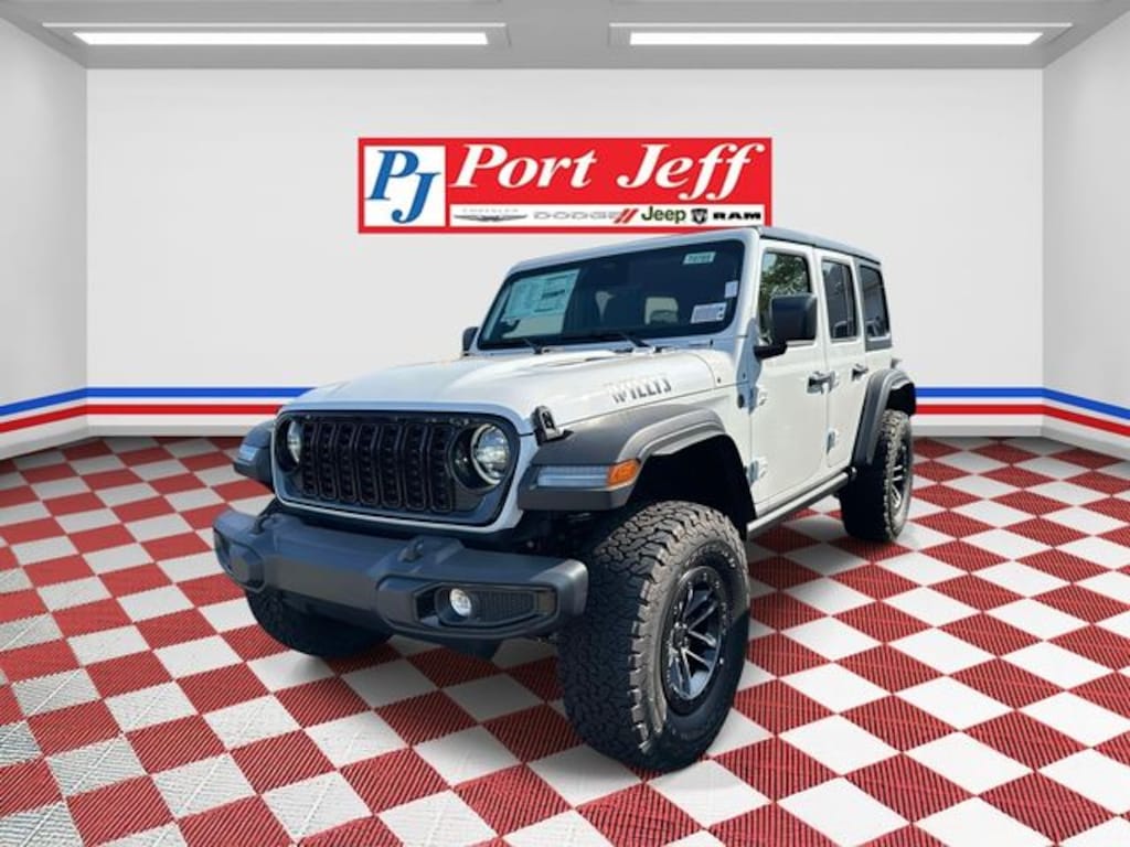 New 2026 Jeep Wrangler 4-DOOR WILLYS Sport Utility