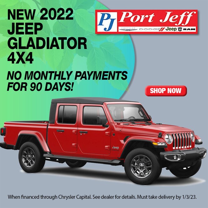 New Vehicle Specials Port Jeff Chrysler Dodge Jeep Ram