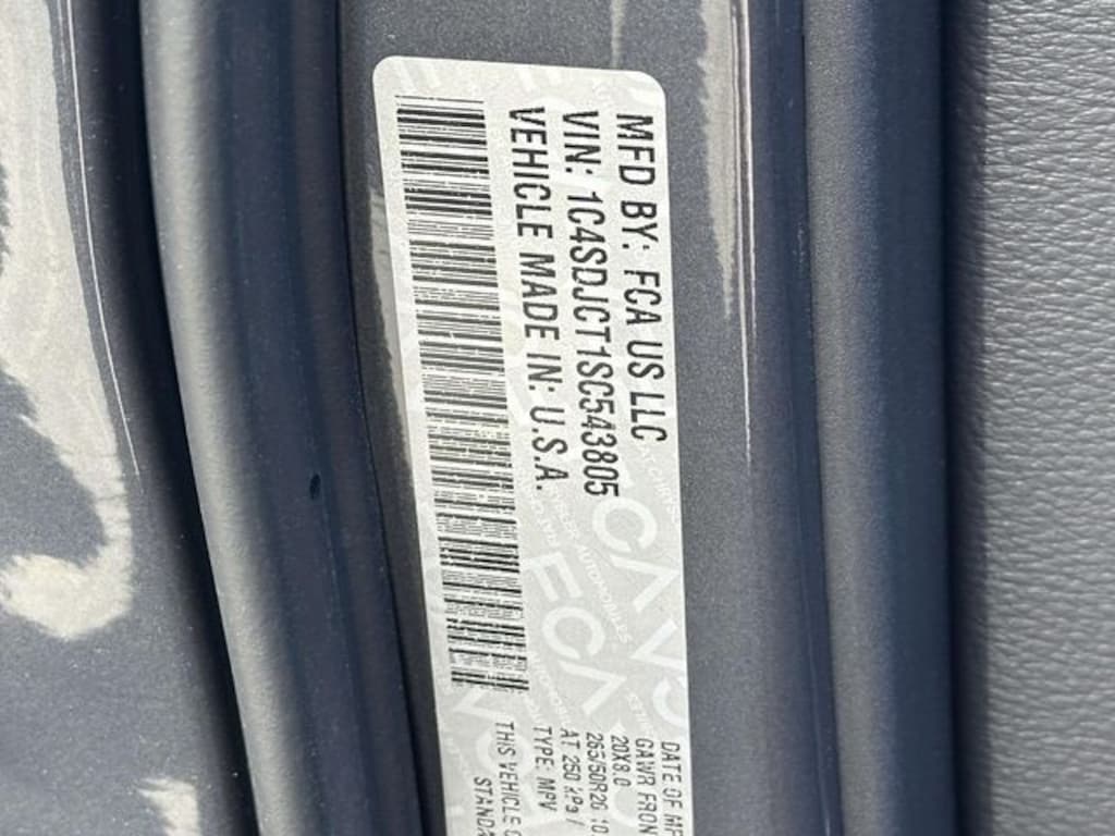 New 2025 Dodge Durango R/T PLUS AWD Sport Utility