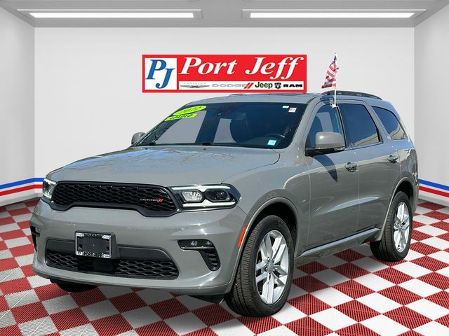 Certified 2022 Dodge Durango GT Plus with VIN 1C4RDJDG4NC107910 for sale in Port Jefferson Station, NY