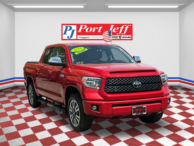 Used 2020 Toyota Tundra Platinum with VIN 5TFAY5F1XLX942613 for sale in Port Jefferson Station, NY