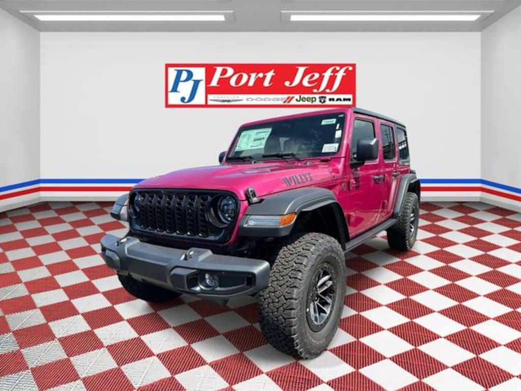 New 2026 Jeep Wrangler 4-DOOR WILLYS Sport Utility