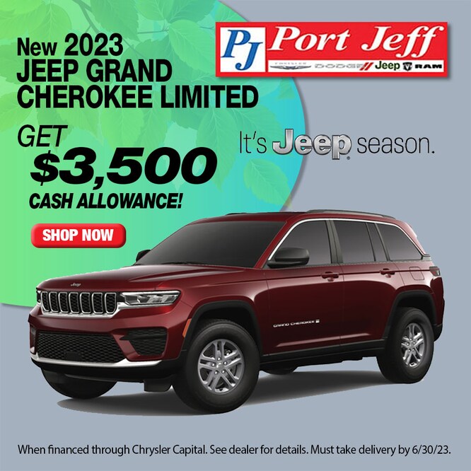 New Vehicle Specials Port Jeff Chrysler Dodge Jeep Ram