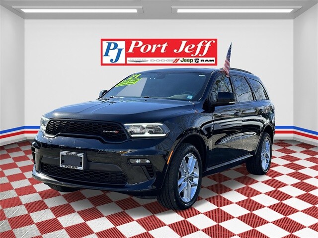 Used 2021 Dodge Durango GT Plus with VIN 1C4RDJDG5MC611106 for sale in Port Jefferson Station, NY