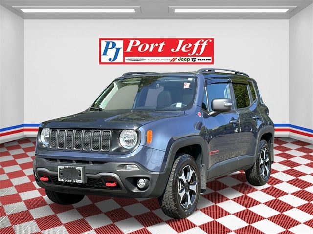 Used 2021 Jeep Renegade Trailhawk with VIN ZACNJDC10MPM73487 for sale in Port Jefferson Station, NY