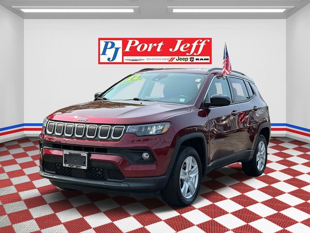 Certified 2022 Jeep Compass Latitude with VIN 3C4NJDBB9NT126506 for sale in Port Jefferson Station, NY