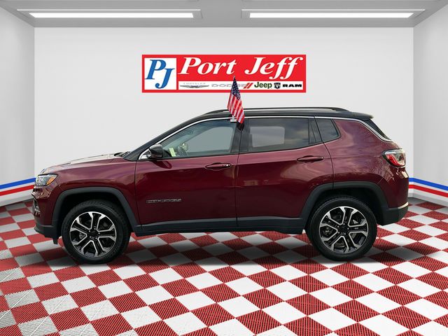 Certified 2022 Jeep Compass Limited with VIN 3C4NJDCB7NT126521 for sale in Port Jefferson Station, NY