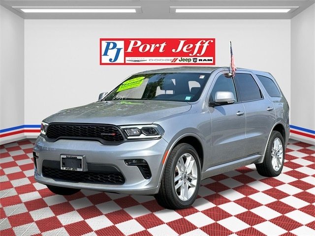 Used 2021 Dodge Durango GT Plus with VIN 1C4RDJDG2MC522481 for sale in Port Jefferson Station, NY