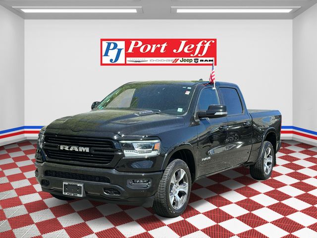 Certified 2021 RAM Ram 1500 Pickup Laramie with VIN 1C6SRFRT7MN740630 for sale in Port Jefferson Station, NY