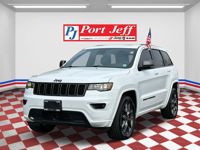 Used 2021 Jeep Grand Cherokee 80th Edition with VIN 1C4RJFBG5MC619182 for sale in Port Jefferson Station, NY