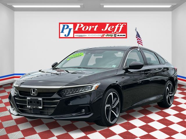 Used 2022 Honda Accord Sport with VIN 1HGCV2F33NA010651 for sale in Port Jefferson Station, NY