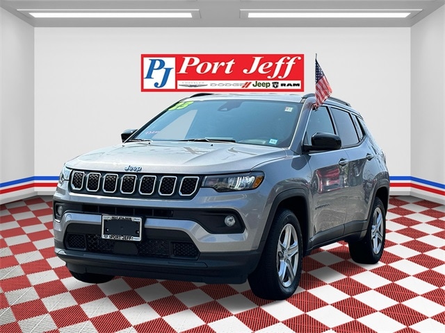 Certified 2023 Jeep Compass Latitude with VIN 3C4NJDBN5PT552044 for sale in Port Jefferson Station, NY