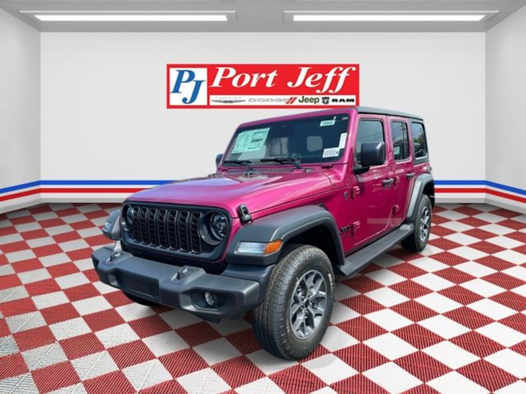 New 2026 Jeep Wrangler 4-DOOR SPORT S Sport Utility
