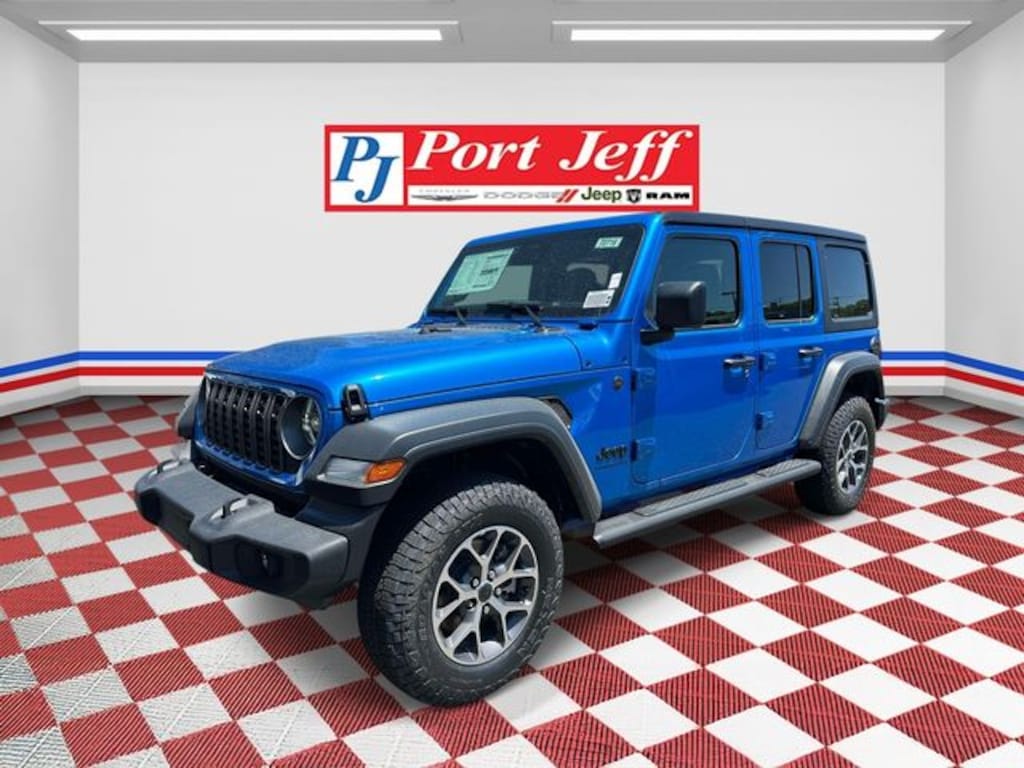New 2026 Jeep Wrangler 4-DOOR SPORT S Sport Utility