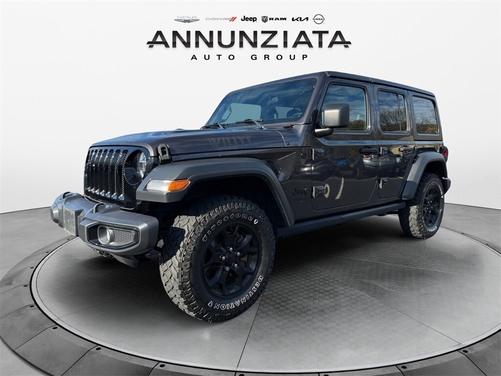 Used 2021 Jeep Wrangler Unlimited Willys SUV