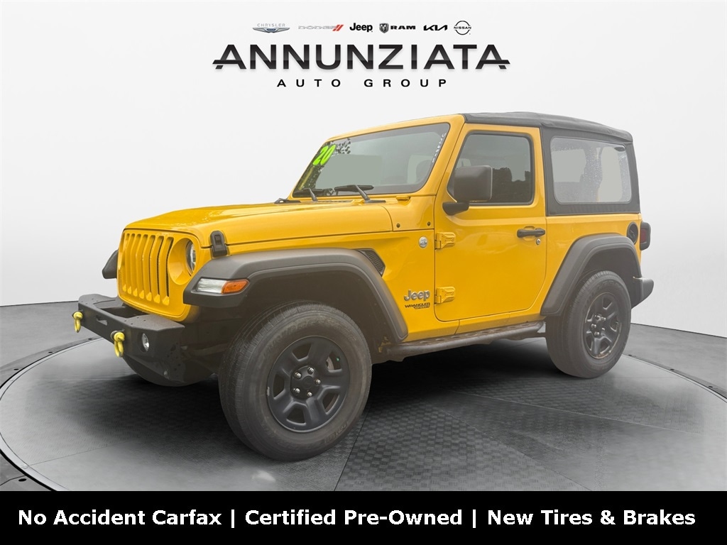 Certified 2020 Jeep Wrangler Sport SUV