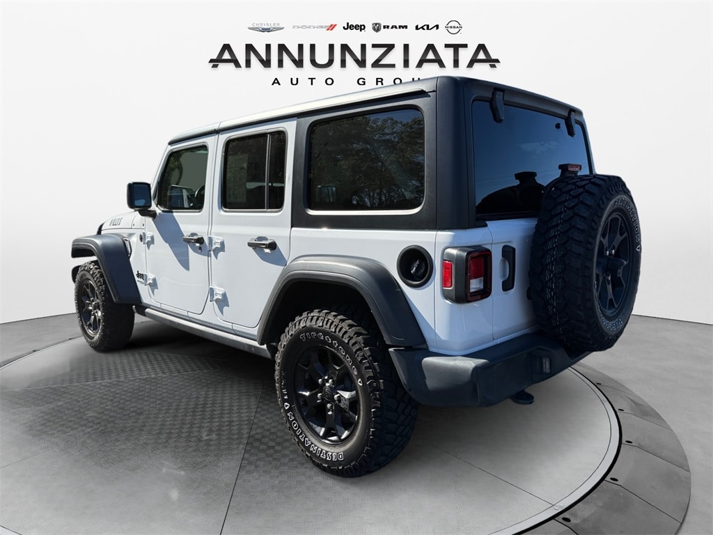 Used 2022 Jeep Wrangler Unlimited Willys SUV