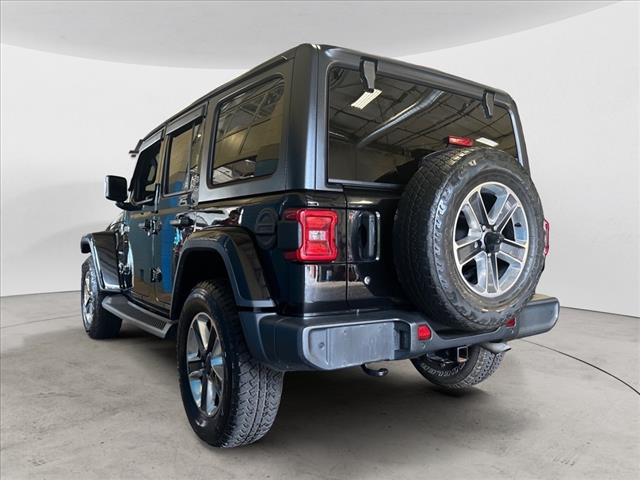 Used 2018 Jeep All-New Wrangler Unlimited Sahara with VIN 1C4HJXEG5JW317723 for sale in Port Jervis, NY