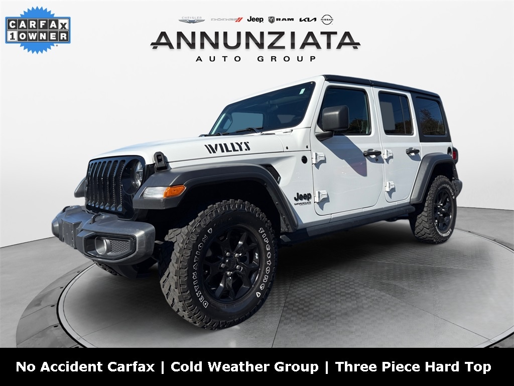 Used 2022 Jeep Wrangler Unlimited Willys SUV