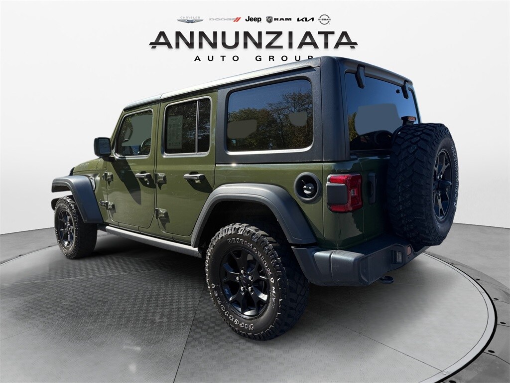 2021 Jeep Wrangler Unlimited Willys photo 3