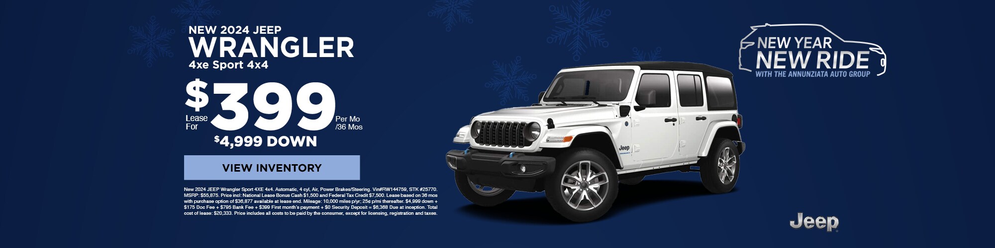 New Inventory Chrysler, Dodge, Jeep & Ram For Sale in Port Jervis, NY