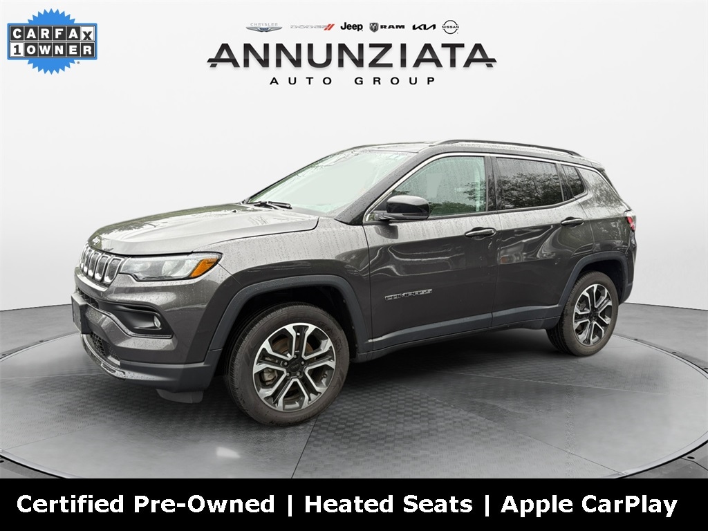Certified 2022 Jeep Compass Limited SUV