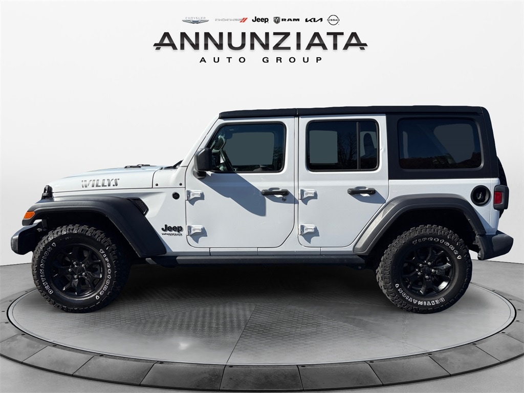 Used 2022 Jeep Wrangler Unlimited Willys SUV