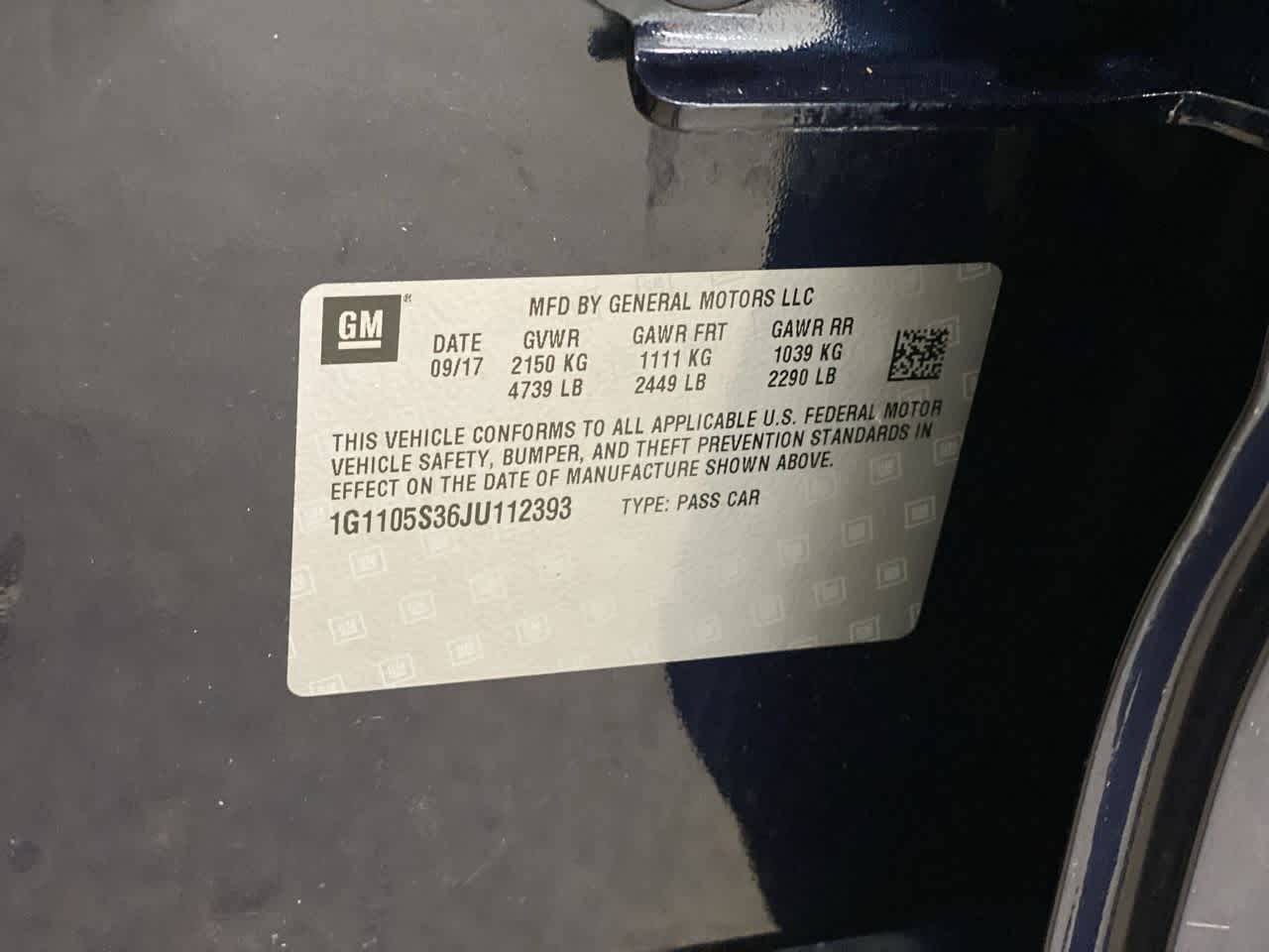 Thumbnail: 2018 Chevrolet Impala - 31