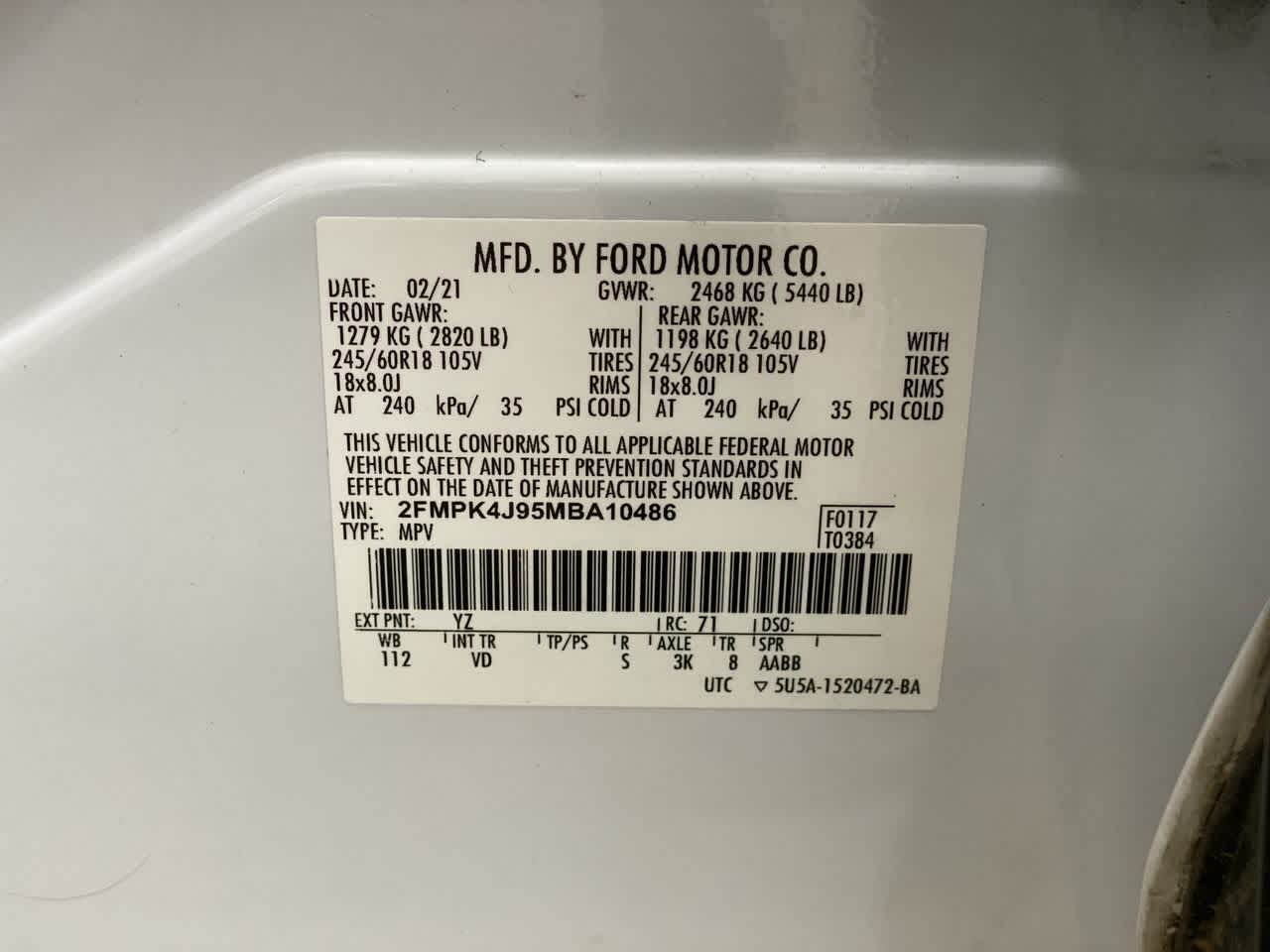 Thumbnail: 2021 Ford Edge - 31