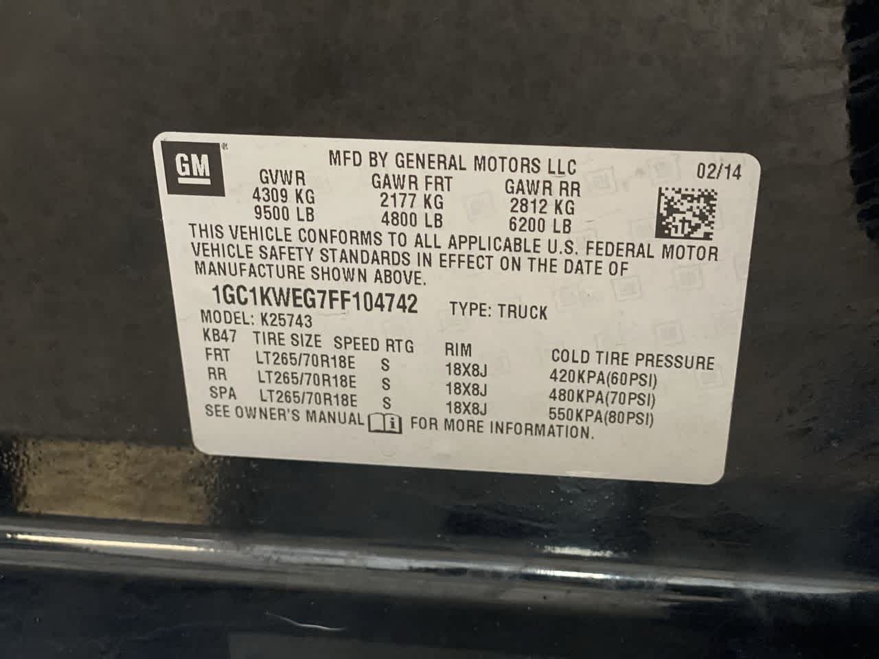Thumbnail: 2015 Chevrolet Silverado 2500 - 30
