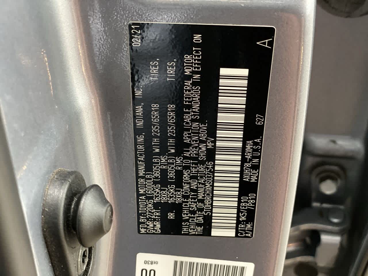 Thumbnail: 2021 Toyota Highlander - 33
