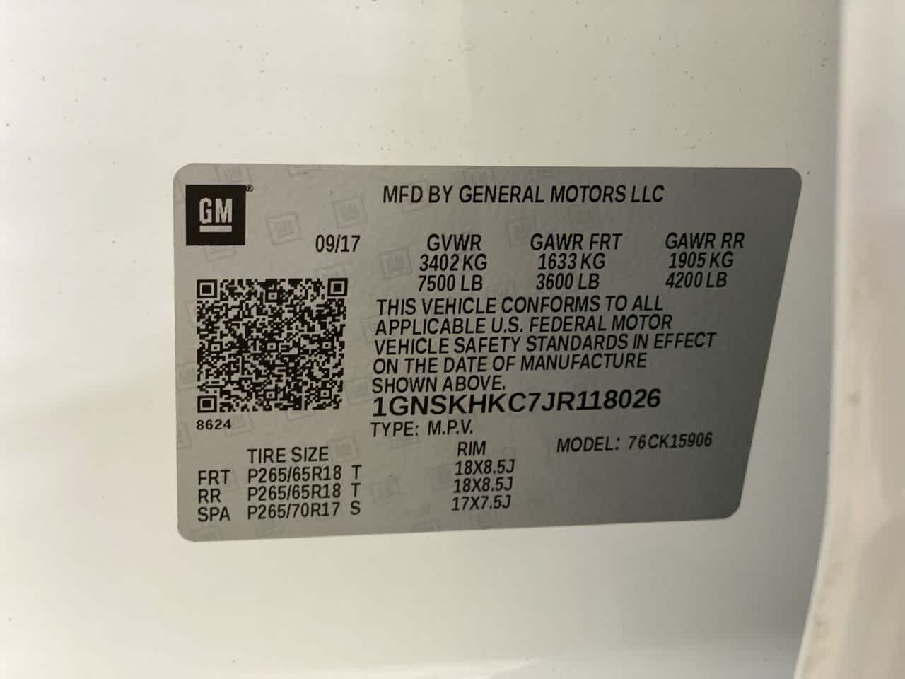 Thumbnail: 2018 Chevrolet Suburban - 30