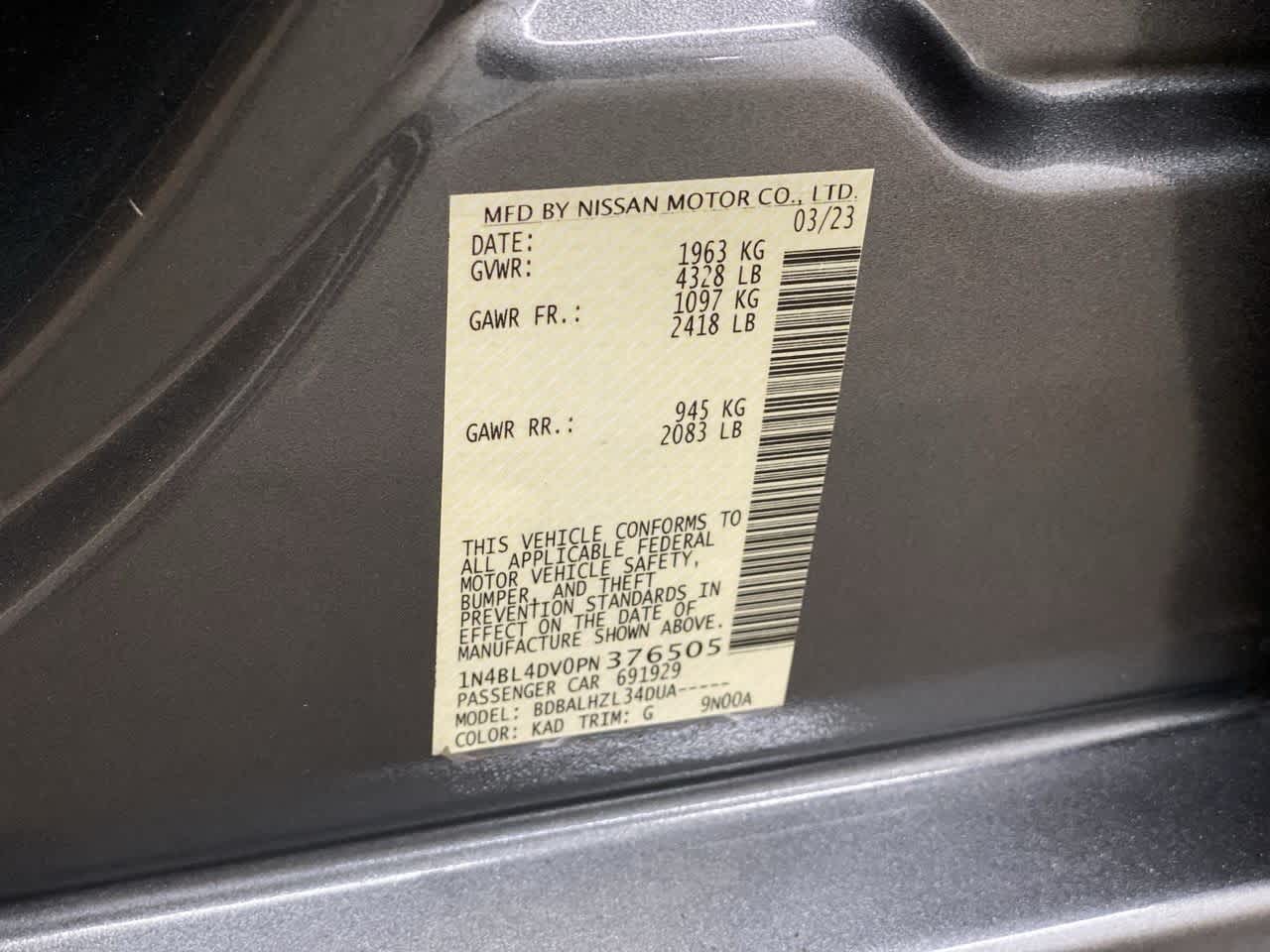 Thumbnail: 2023 Nissan Altima - 31