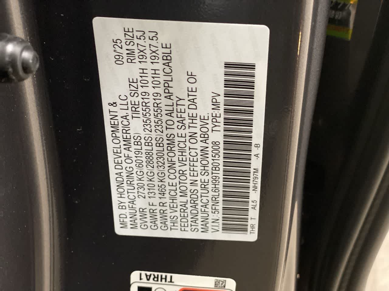 Thumbnail: 2026 Honda Odyssey - 33